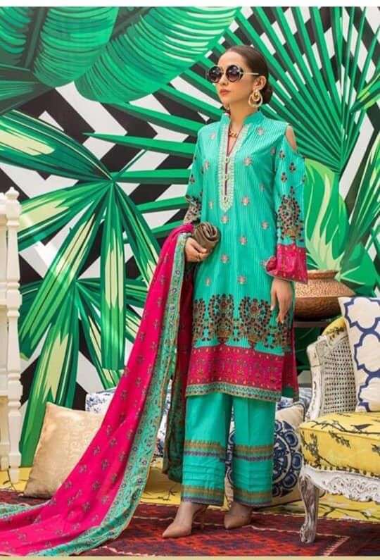 Sahil Lawn Embroidered Collection by Zs Textiles